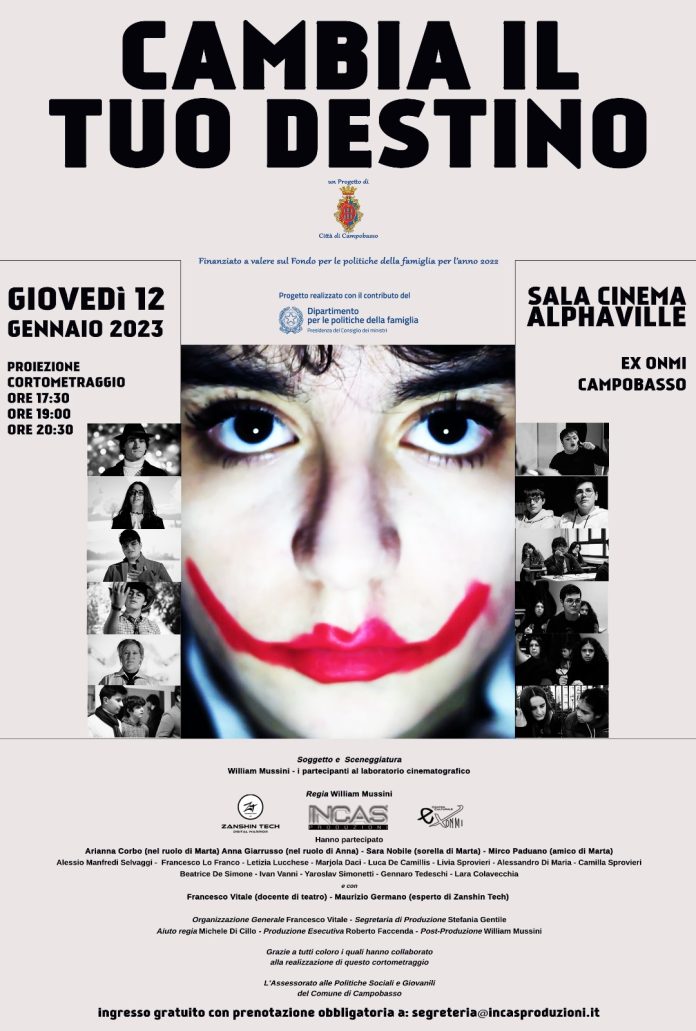 Cambia il tuo destino - Locandina ufficiale